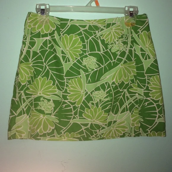Green Lily Pulitzer skirt - Picture 1 of 2